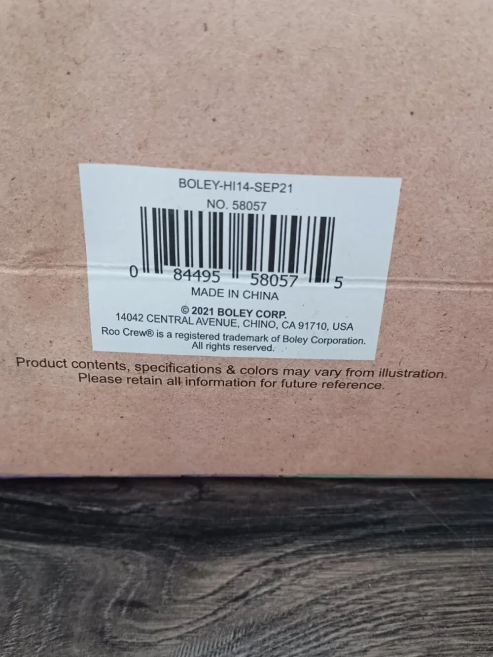 NIB Eco Wood Bag of 70 Construction Building Blocks Roo Crew